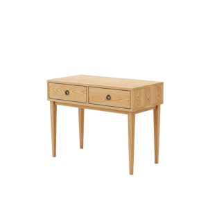 Meja Konsol 2-Laci "Sena" - Natural Light Wood