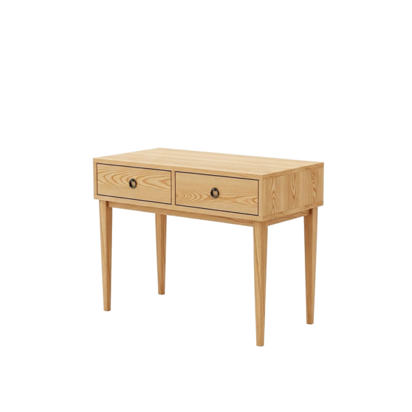 Meja Konsol 2-Laci "Sena" - Natural Light Wood