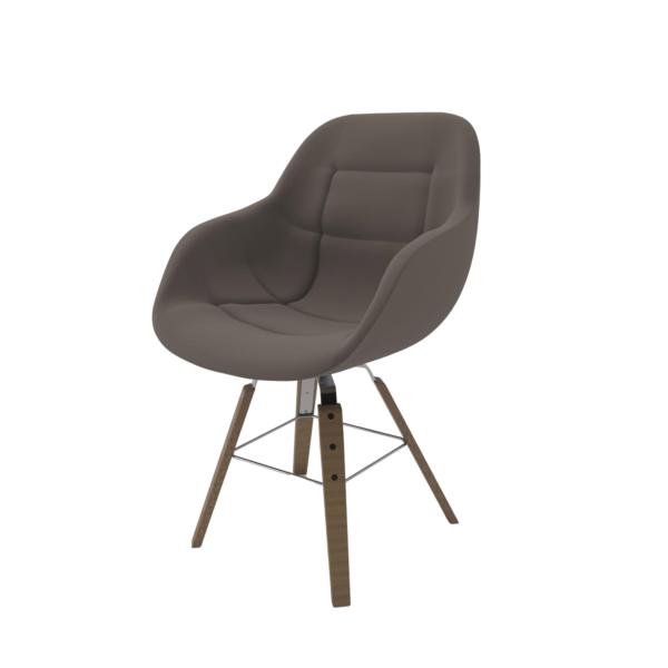 Kursi Kantor Modern "Arborea" - Mocha Grey